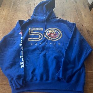NY ISLANDERS HOODIE 50TH ANNIVERSARY SIZE LARGE